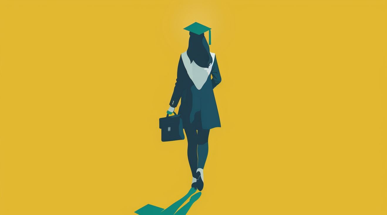How do you use CAPM to become a PMP? 5 woman in graduation cap and gown