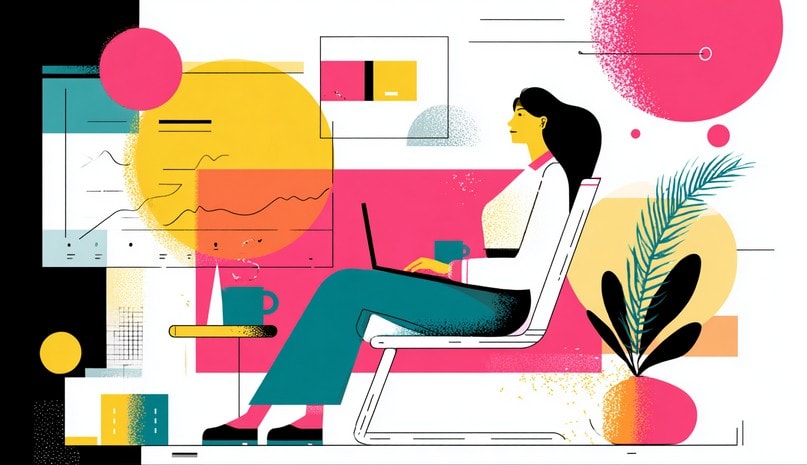 What we want from project management software in 2026 1 Woman on a laptop using project management tools