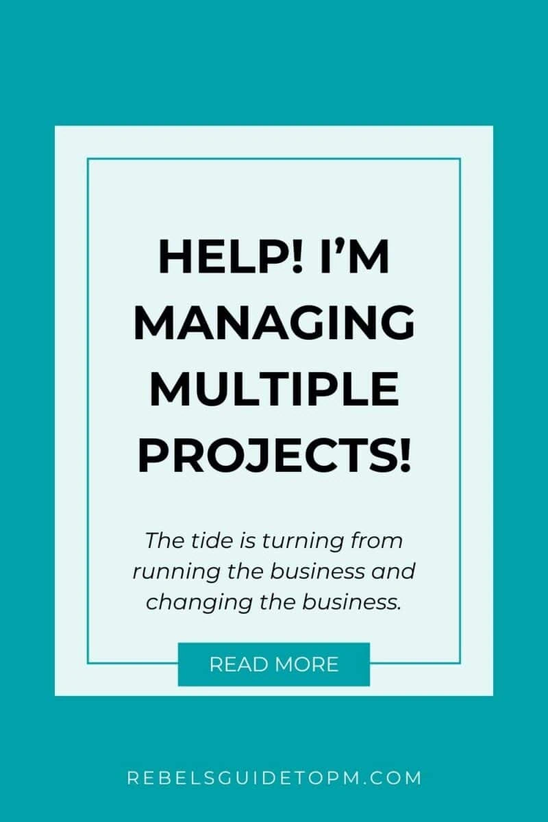 pin image with text: help! I'm managing multiple projects!