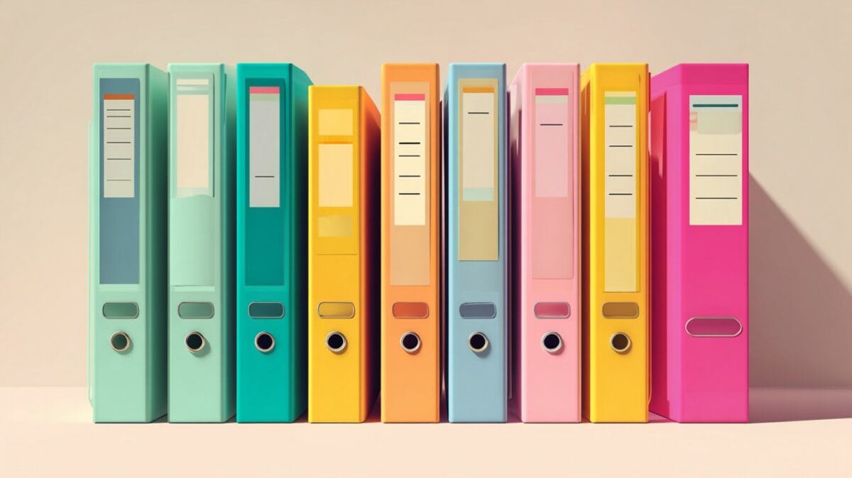Financial compliance in projects: what every project manager needs to know 1 Lever arch files lined up on a shelf