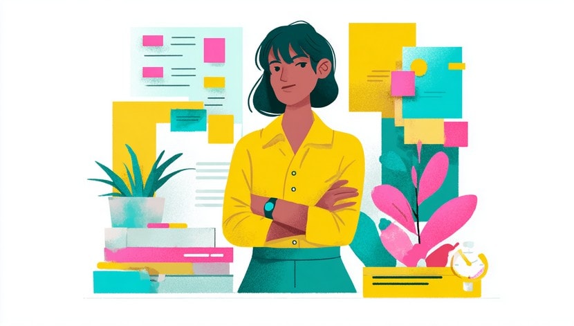 PMO KPIs: Success metrics to prove the value of your PMO 1 Project manager surrounded by paperwork