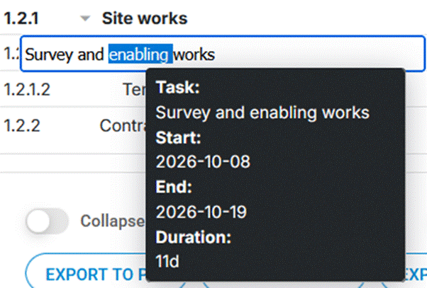 Software review: DHTMLX Gantt